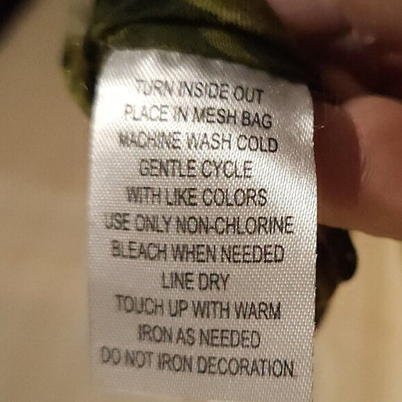 Sunny Leigh Womens Sheer Tan Brown Animal Print Tunic Blouse Medium - Picture 8 of 8